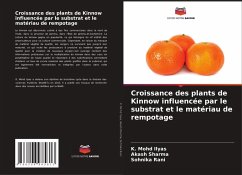 Cover Croissance des plants de Kinnow influencée par le substrat et le matériau de rempotage