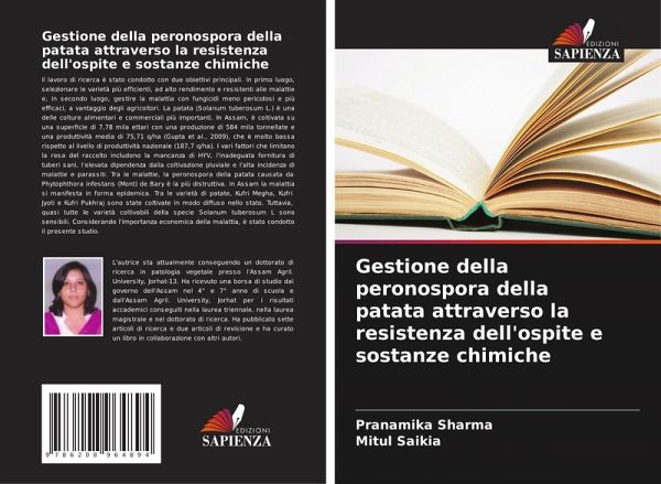 Gestione della peronospora della patata attraverso la resistenza dell'ospite e sostanze chimiche