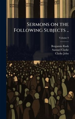 Cover Sermons on the Following Subjects ..