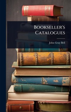 Cover Bookseller's Catalogues