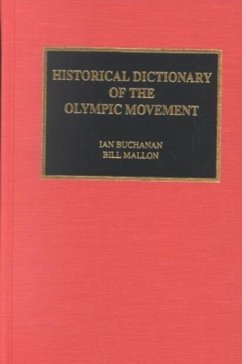 Cover Historical Dictionary of the Olympic Movement