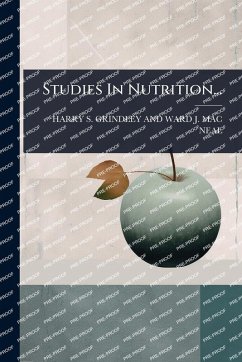 Cover Studies In Nutrition...