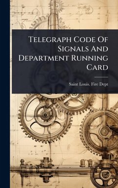Cover Telegraph Code Of Signals And Department Running Card