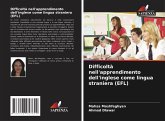 Difficoltà nell'apprendimento dell'inglese come lingua straniera (EFL)