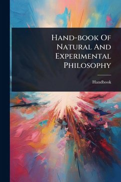 Cover Hand-book Of Natural And Experimental Philosophy