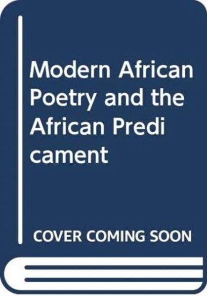 MODERN AFRICAN POETRY
