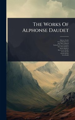 Cover The Works Of Alphonse Daudet