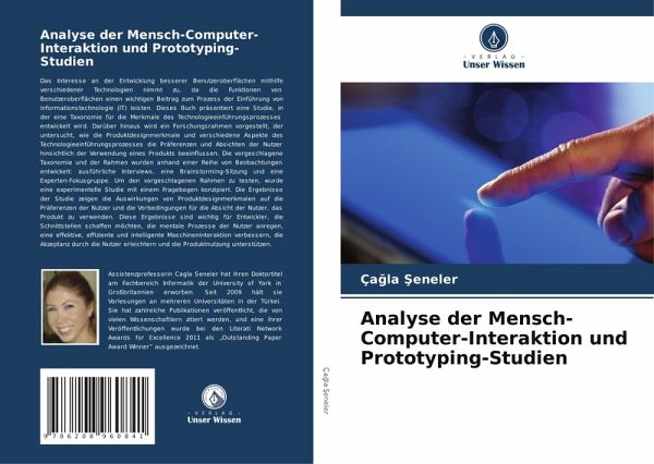 Analyse der Mensch-Computer-Interaktion und Prototyping-Studien Analyse der Mensch-Computer-Interaktion und Prototyping-Studien