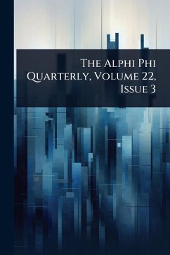 Cover The Alphi Phi Quarterly, Volume 22, Issue 3