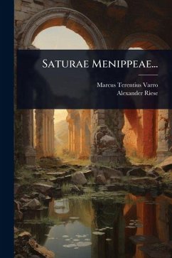 Cover Saturae Menippeae...