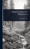 Miscellaneous Writings Miscellaneous Writings