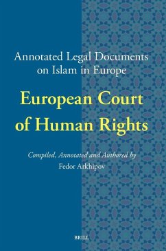 Cover Annotated Legal Documents on Islam in Europe