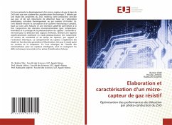 Cover Elaboration et caractérisation d'un micro-capteur de gaz résistif