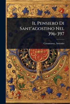 Cover Il Pensiero Di Sant'agostino Nel 396-397
