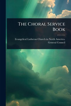 Cover The Choral Service Book