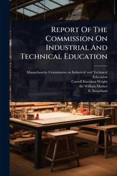 Cover Report Of The Commission On Industrial And Technical Education