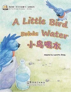 Cover A Little Bird Drinks Water (Animals)