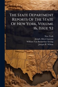 Cover The State Department Reports Of The State Of New York, Volume 16, Issue 92