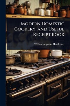 Cover Modern Domestic Cookery, and Useful Receipt Book