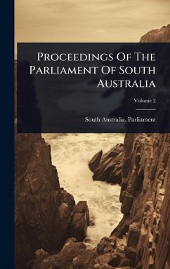 Cover Proceedings Of The Parliament Of South Australia