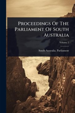 Cover Proceedings Of The Parliament Of South Australia