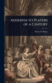 Addenda to Players of a Century Addenda to Players of a Century