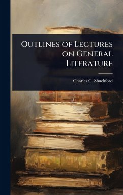 Cover Outlines of Lectures on General Literature