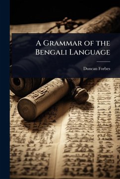 Cover A Grammar of the Bengali Language