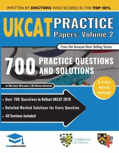 Cover UKCAT Practice Papers Volume Two