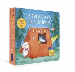 Cover La ovejita va de acampada (La ovejita que vino a cenar. Libro de cartón)