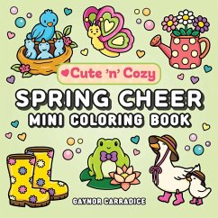 Cover Spring Cheer Mini Coloring Book