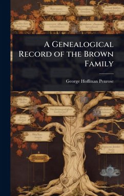 Cover A Genealogical Record of the Brown Family