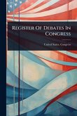 Register Of Debates In Congress