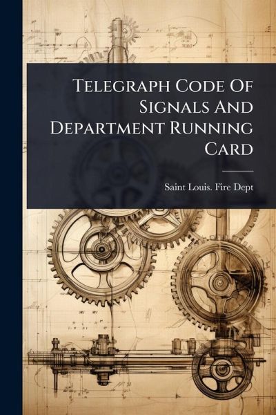 Telegraph Code Of Signals And Department Running Card Telegraph Code Of Signals And Department Running Card