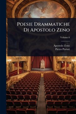 Cover Poesie Drammatiche Di Apostolo Zeno