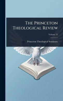 Cover The Princeton Theological Review