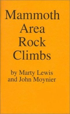 Cover MAMMOTH LAKE ROCK CLIMBS 2ND