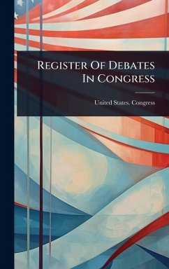 Cover Register Of Debates In Congress
