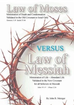 Cover The Law of Moses VERSUS the Law of Messiah