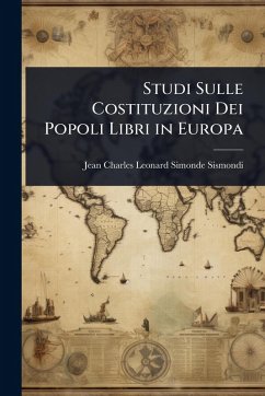 Cover Studi Sulle Costituzioni Dei Popoli Libri in Europa