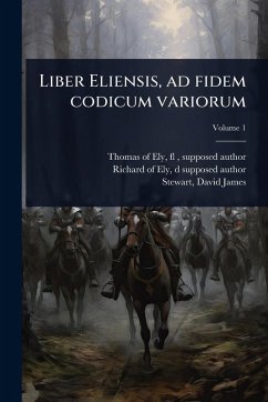 Cover Liber Eliensis, ad fidem codicum variorum