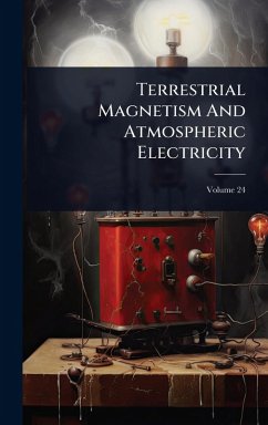 Cover Terrestrial Magnetism And Atmospheric Electricity