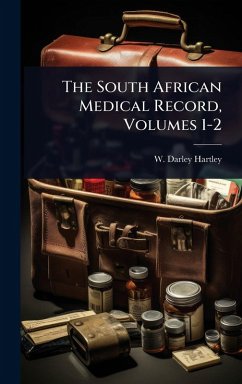 Cover The South African Medical Record, Volumes 1-2