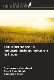 Estudios sobre la mutagénesis química en la haba