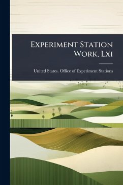 Cover Experiment Station Work, Lxi