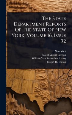 Cover The State Department Reports Of The State Of New York, Volume 16, Issue 92