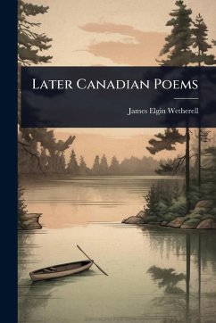 Cover Later Canadian Poems