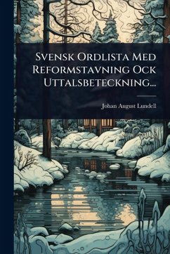 Cover Svensk Ordlista Med Reformstavning Ock Uttalsbeteckning...