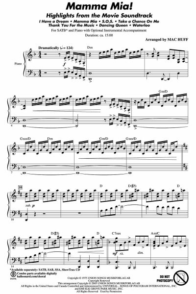 Mamma Mia (Highlights from the Movie Soundtrack) CD