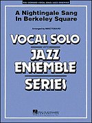 Cover A Nightingale Sang In Berkeley Square Vocal Solo and Jazz Ensemble Partitur + Stimmen